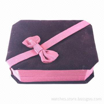 Fashionable Jewelry Packing Box, Customized Colors, Sizes and Materials Accepted